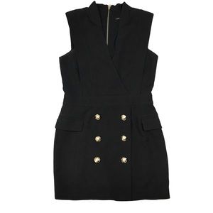 Endless Rose Sleeveless Double Breasted Dress